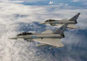 RAF 6 Squadron Eurofighter Typhoons on Exercise Bersama Lima 11 in Malaysia