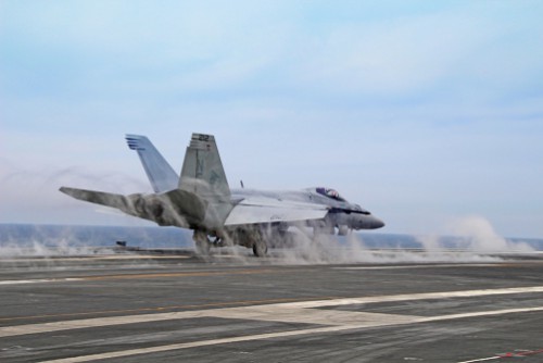 F-18 Super Hornet Catapult Launch