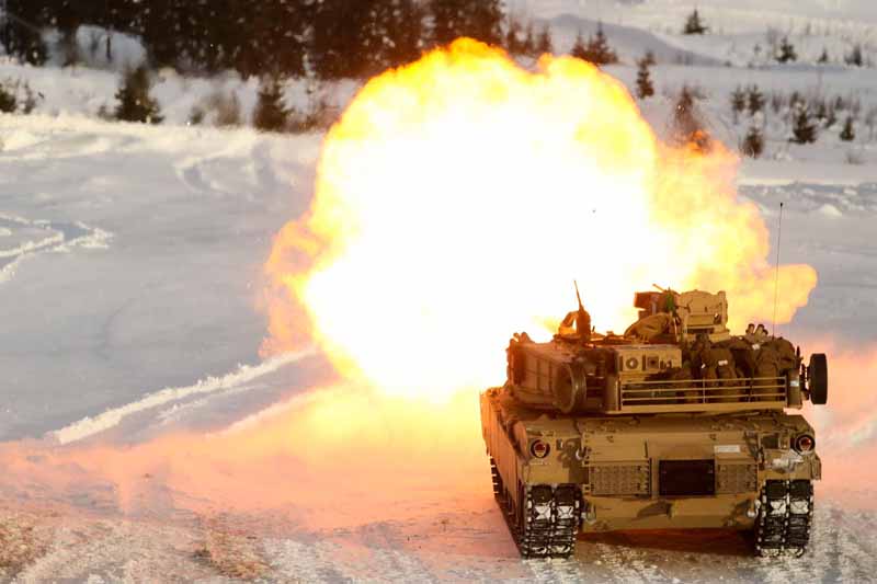 Combined arms and combined forces: U.S. Marines and Norwegian Army take to the firing line