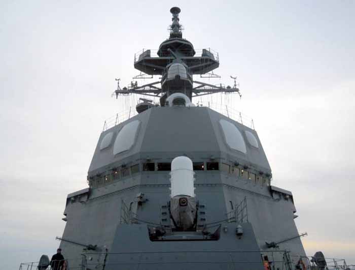 Phalanx CIWS dan radar AESA 