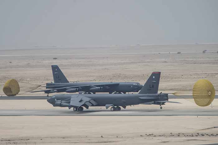 B-52s Arrive at Al Udeid Air Base