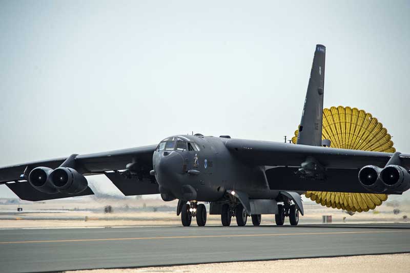 B-52s Arrive at Al Udeid Air Base