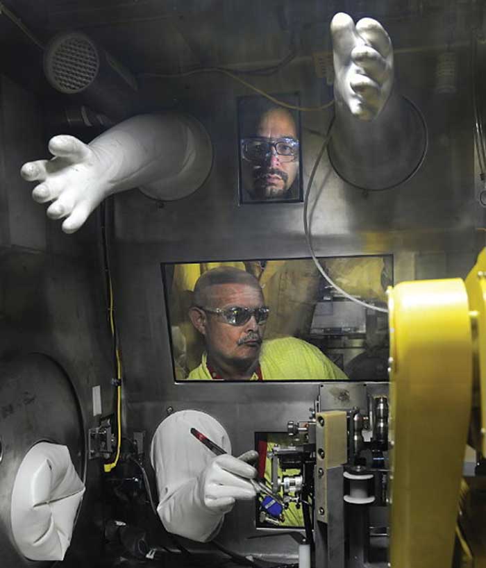 ARIES glovebox/ Los Alamos National Laboratory