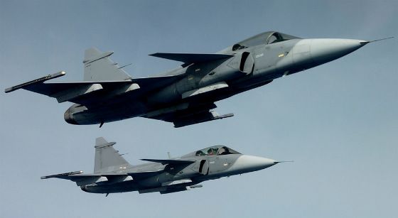 Tanggapi Rusia, Swedia Geser Dua Gripen