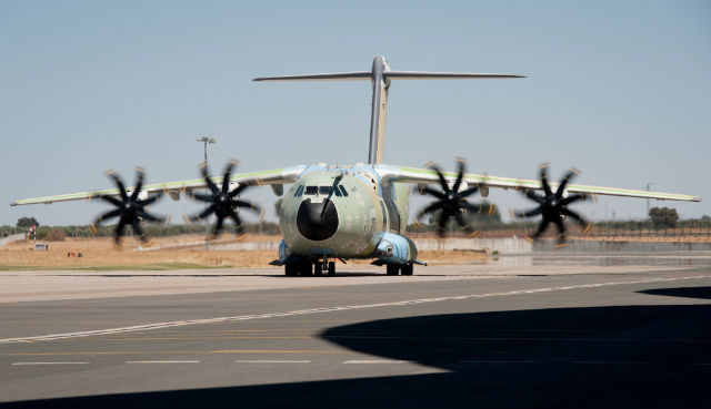 A400M Inggris Menuju Debut