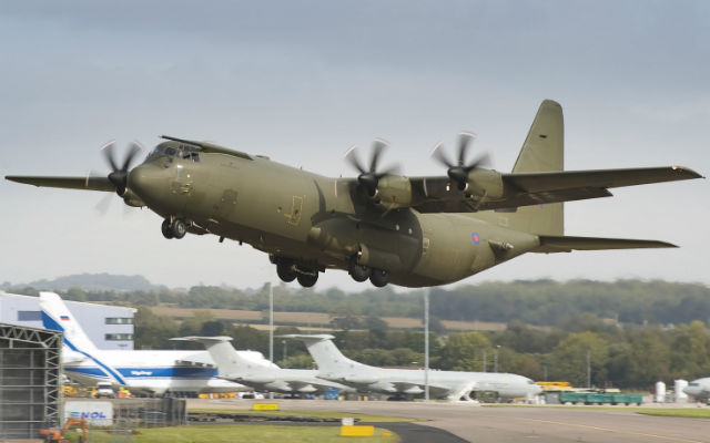 Inggris Kirim 2 C-130J Hercules ke Irak