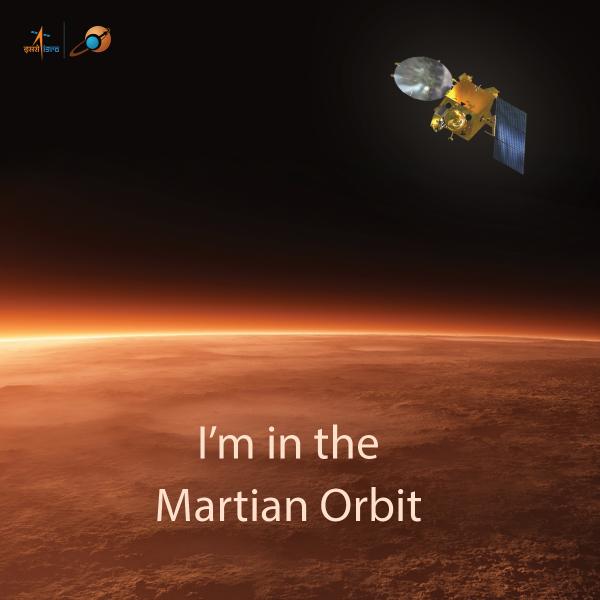 Inilah Wahana dari Bumi yang Mengorbit Mars