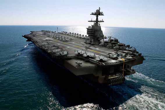 USS Gerald R Ford Belum Ideal untuk Basis Pesawat