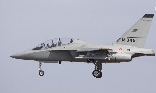 M-346 Advanced Trainer Uji Rudal IRIS-T