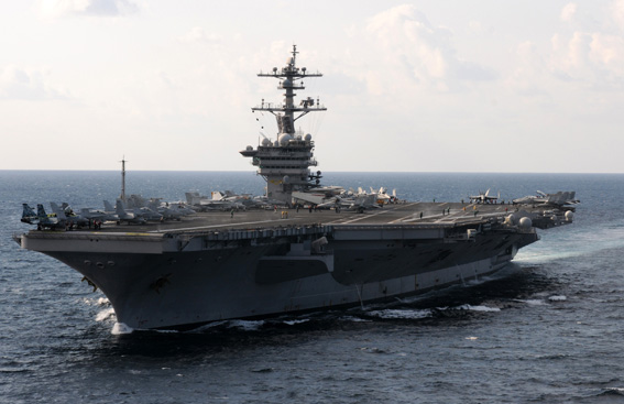 Kapal Induk Carl Vinson Susul George HW Bush ke Timur Tengah