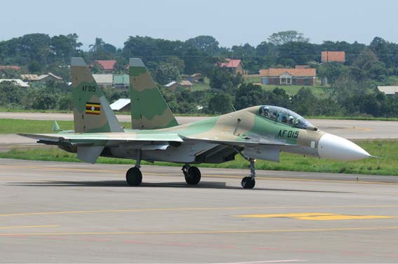 Uganda Disebut Kerahkan Su-30 ke Sudan Selatan