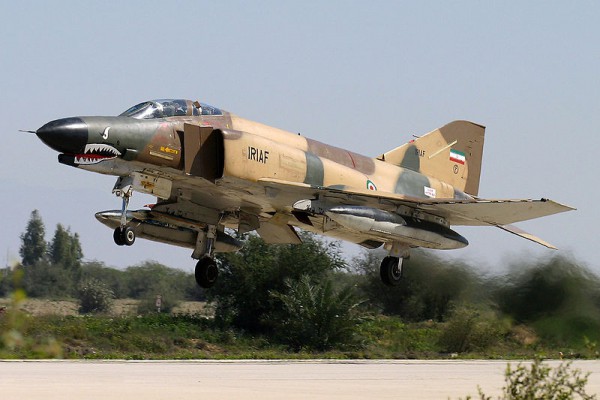 F-4D Phantom II Iran Jatuh