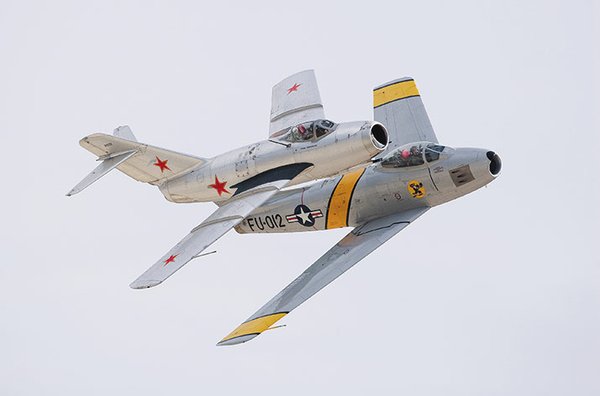 F-86 Sabre vs Mig-15, Pertarungan Dua Musuh Bebuyutan