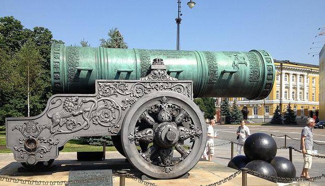 Tsar Cannon, Meriam Terbesar di Dunia Yang Tak Pernah Ditembakkan