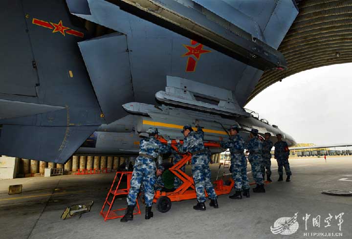 Super Flanker China Bawa Kh-31 Anti-Radiation Missile