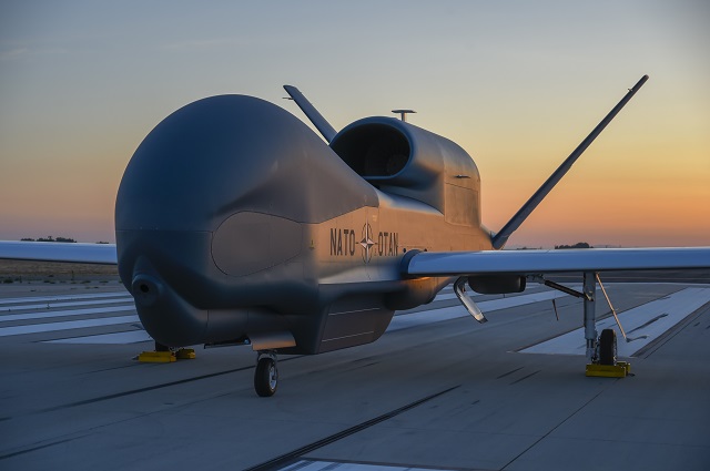 Global Hawk Khusus NATO Terbang Perdana