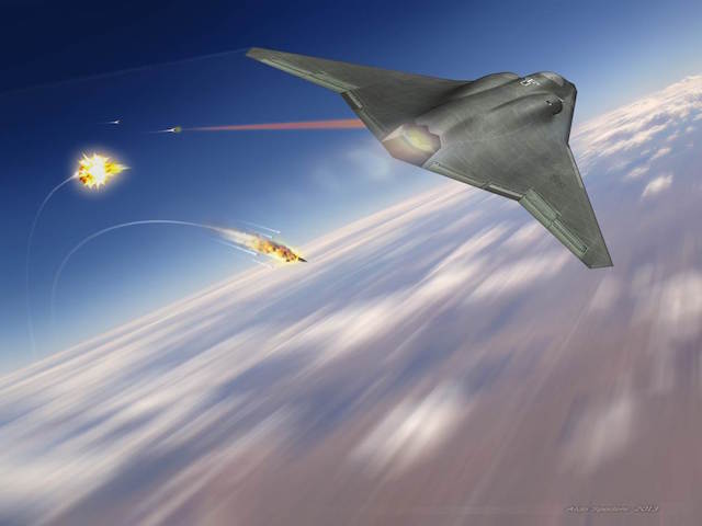 USAF Janji Jet Tempur Bersenjata Laser akan Tiba 2020