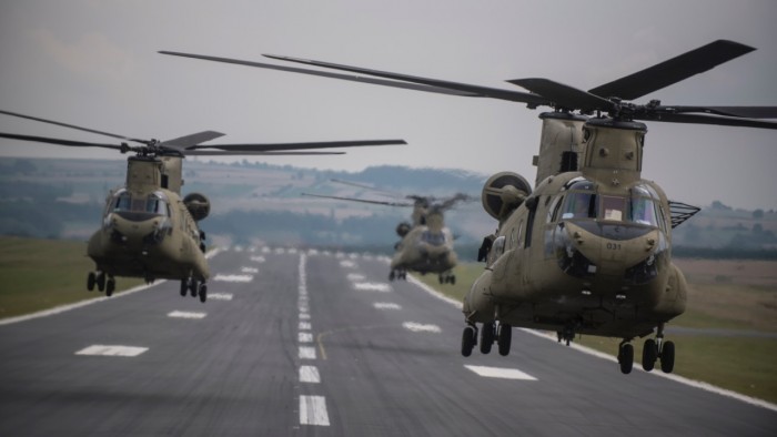 UPDATE: Aksi Keren Konvoi Chinook