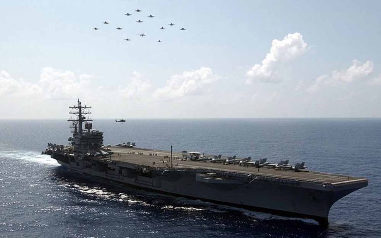 Satu Sayap Tempur Kapal Induk US Navy akan Dibubarkan