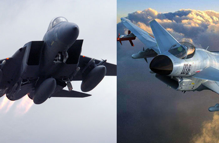 F-15C Vs J-10, Hebat Mana?