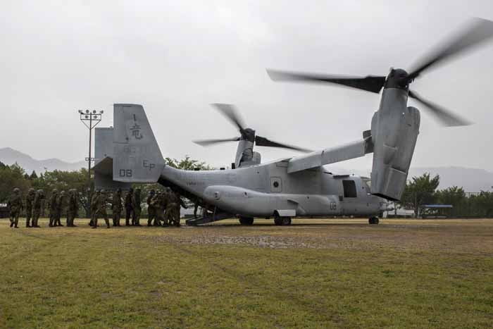 Misi Bantuan Gempa Meluluhkan  Hati Rakyat Jepang Pada Osprey