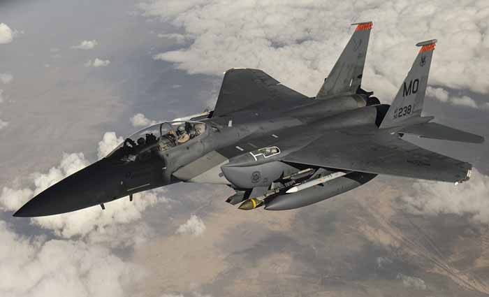 F-15 Amerika Kembali Tembak Jatuh Drone Iran