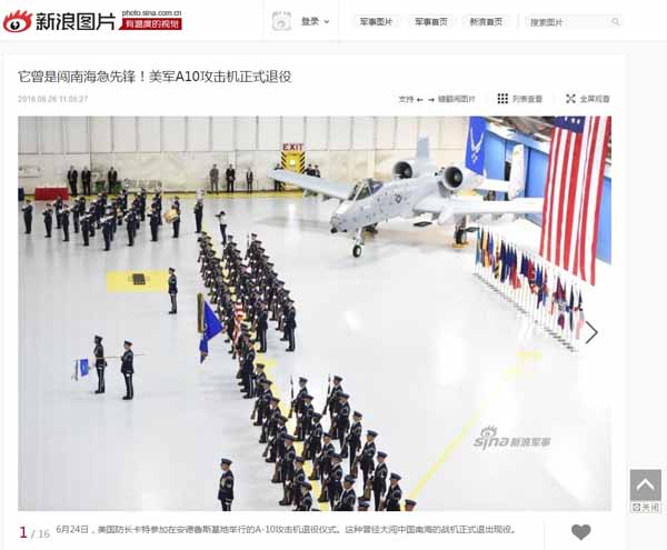 Portal Berita China Salah Nyatakan A-10 Pensiun