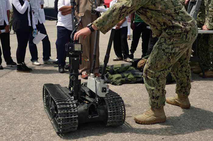 US Navy Setujui  Robot Pencari Bom