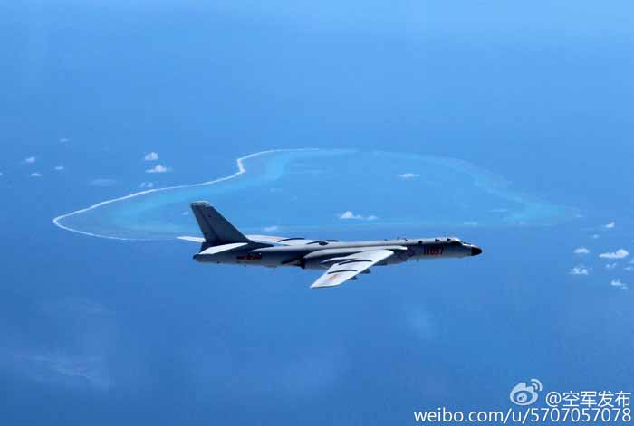 China Kekuatan Penuh, dari Fighter hingga Bomber Dikirim ke Laut China Selatan