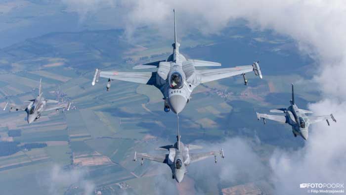 Tiba di Baltik, 4  Falcon Polandia Ambil Alih Peran F-16 Belanda