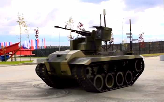 Inilah Nerektha, Tank Robot Kamikaze dari Rusia