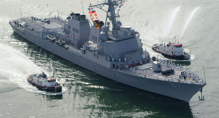 USS Mason Kembali Digempur Rudal