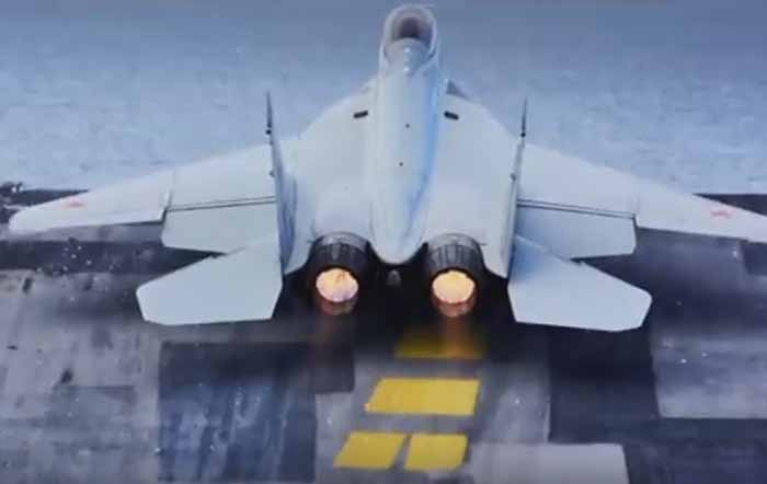 Anda akan Suka Melihat Aksi MiG-29K di INS Vikramaditya Ini