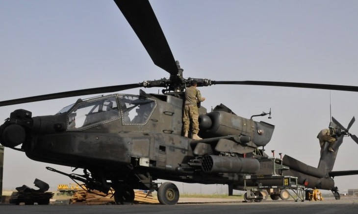 Apache Ambil Peran Penting dalam Pertempuran Mosul