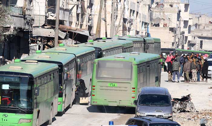 8.000 Warga Mengungsi dari Aleppo, Menara Eifel Ikut Berduka