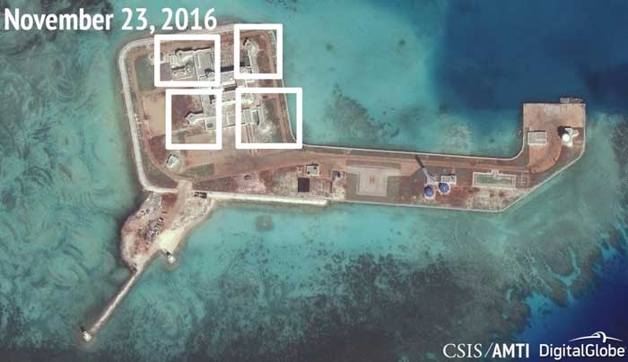 Instal Senjata di Pulau Buatan, China: Masa Tidak Boleh Menyiapkan Ketapel?