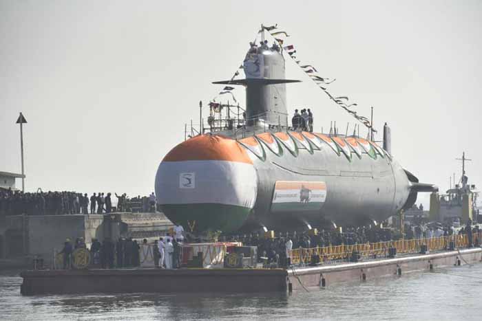 Scorpene Kedua India Resmi Meluncur