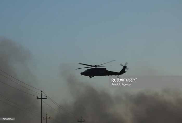 Black Hawk Misterius Terlihat di Mosul