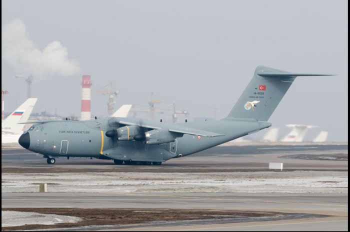 Langka, Sebuah A400 Mendarat di Rusia