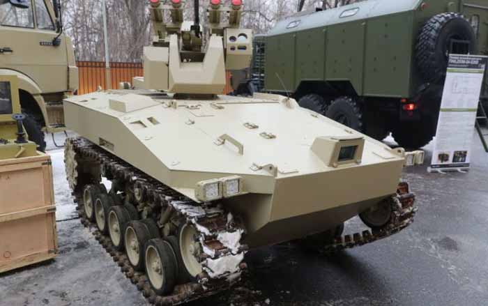 Kalashnikov Bangun Tank Robot  20 Ton, Buat Apa?