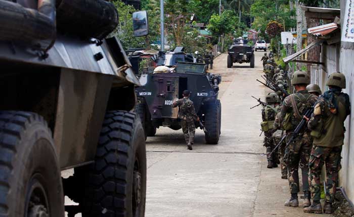 Katanya Tak Kirim Tentara ke Lapangan, Tapi Pasukan AS Ada di Dekat Marawi