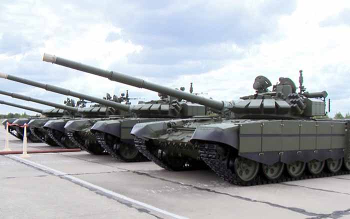 Belarusia Terima T-72B Pertama