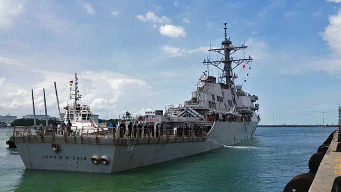 Seluruh Kapal US Navy Diperintahkan Jeda Operasi