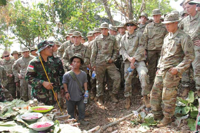 US Army Timba Ilmu Penanggulangan Bencana ke TNI AD