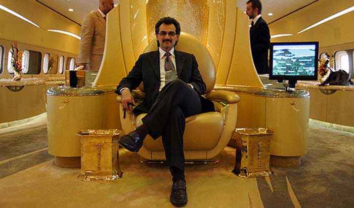 Termahal di Dunia, Inilah Pesawat Pribadi Pangeran Alwaleed bin Talal