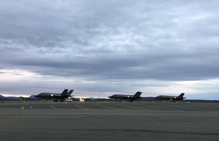 Ealah, Tak Punya Hangar, F-35 Norwegia Disimpan di Bawah Tenda