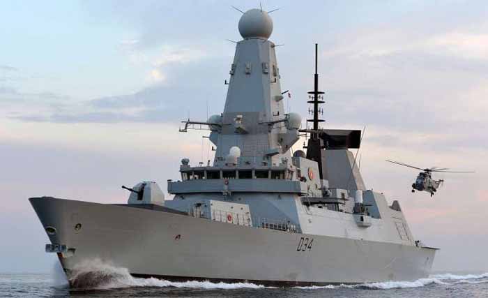 HMS Diamond Rusak di Teluk, Tak Satupun Destroyer Inggris Bisa Beroperasi