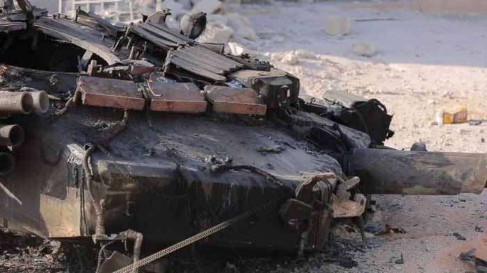 ISIS Hancurkan Tank T-90 Suriah