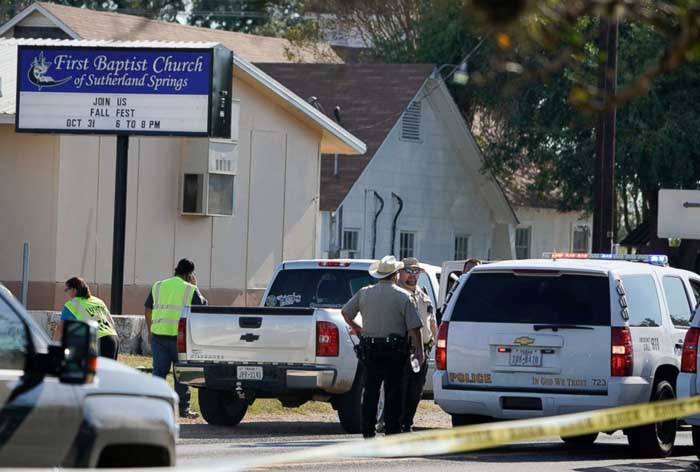 Eks Personel USAF Menembaki Gereja di Texas, 26 Tewas