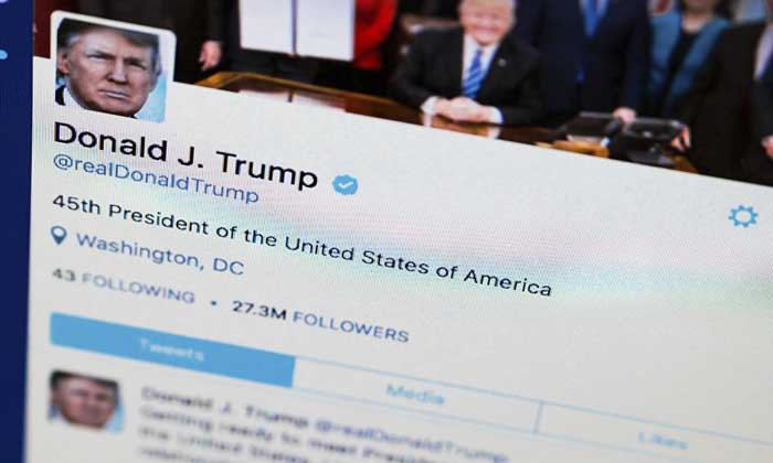 Trump Aktif di Twitter, Ini Komentar Putin